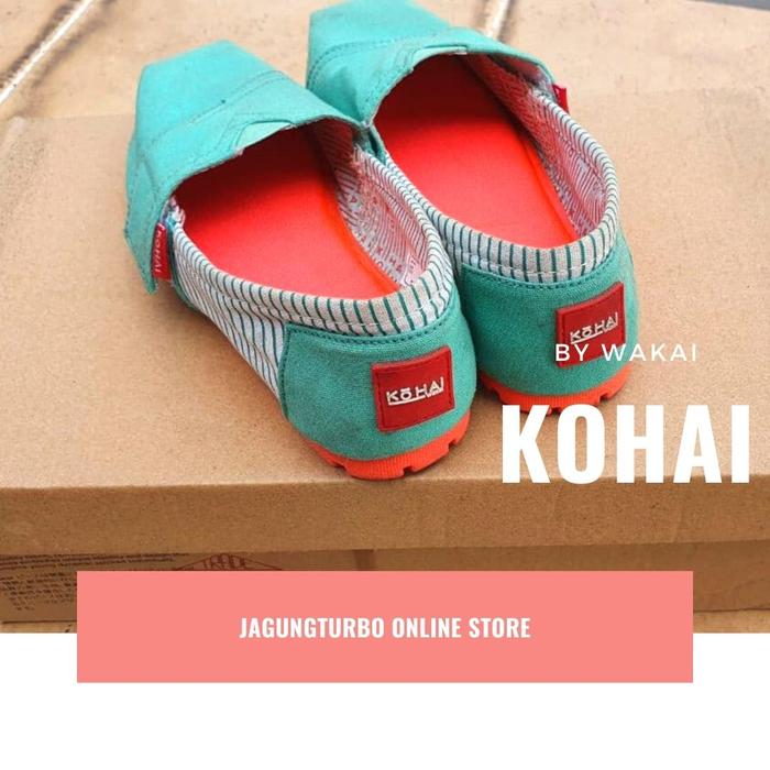 ORIGINAL Wakai anak KOHAI Tosca Salem Slip On Preloved EU 34