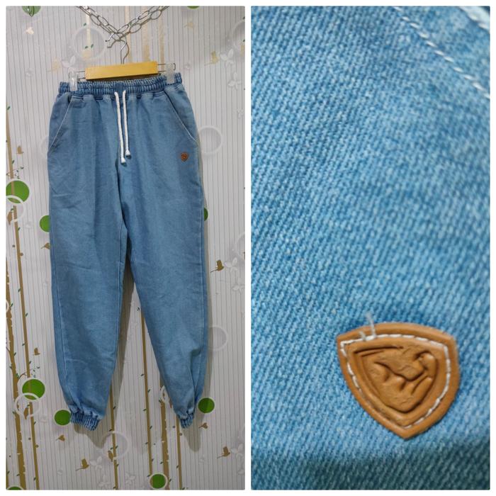 preloved jogger denim