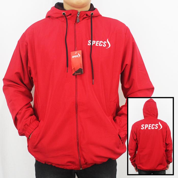 Jaket Parasut Pria Specs Orange
