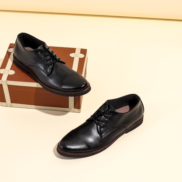 SEPATU FORMAL GIANT FUERTE BLACK | GIANT FLAMES | SEPATU PRIA