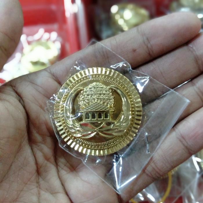 Pin KORPRI / Lencana KORPRI / bulat Matahari Uk Besar