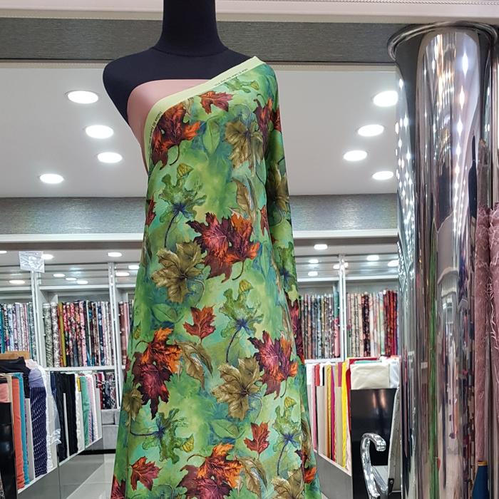 Kain Satin Maxmara Motif Premium ori