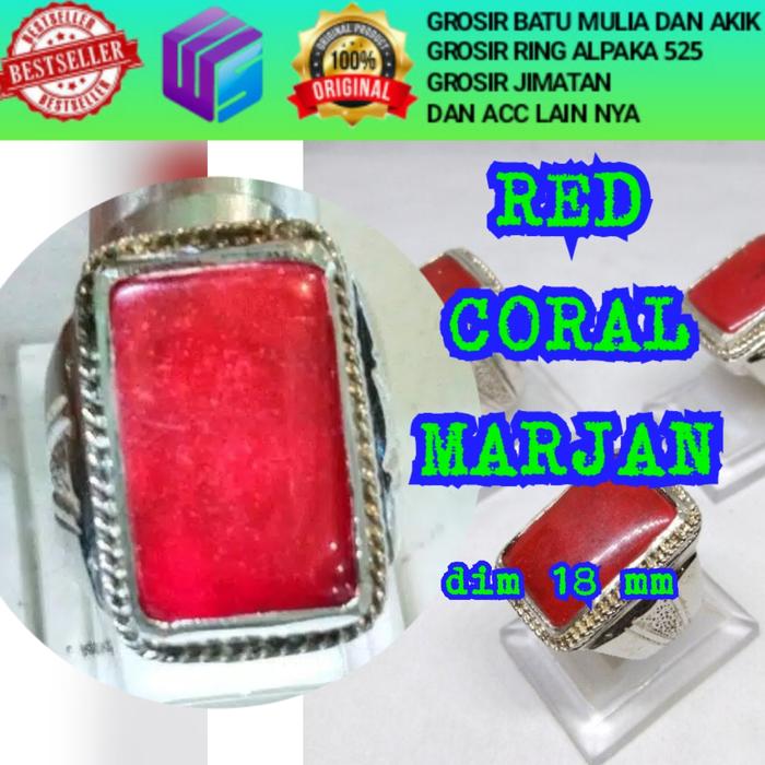 BATU RED CORAL MARJAN KOTAK