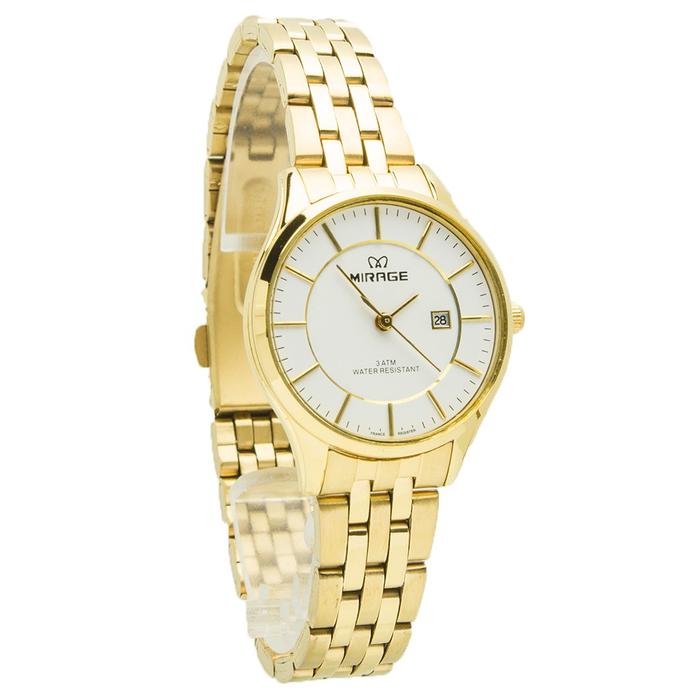 Jam Tangan Wanita Mirage 8544 Kuning Original