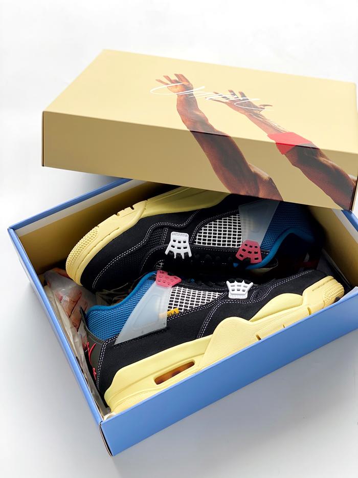 Air Jordan 4 Union Off Noir