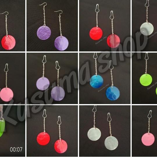 ANTING HIJAB/JILBAB KERANG SIMPINGB. ANTING KERANG SIMPING