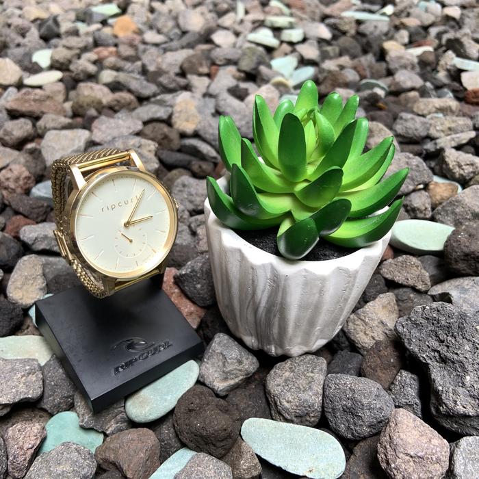 Jam tangan ripcurl watch circa gold stainless original sale
