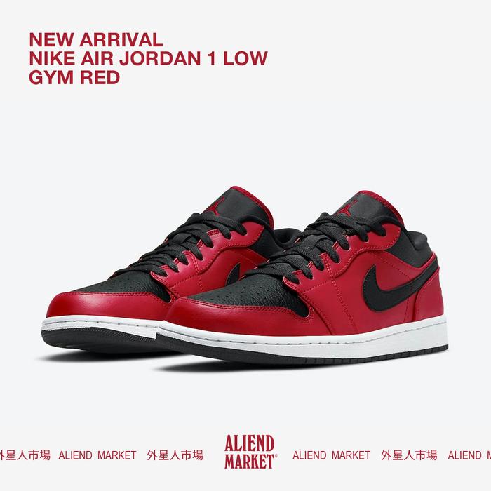 NIKE AIR JORDAN 1 LOW GYM RED ORIGINAL