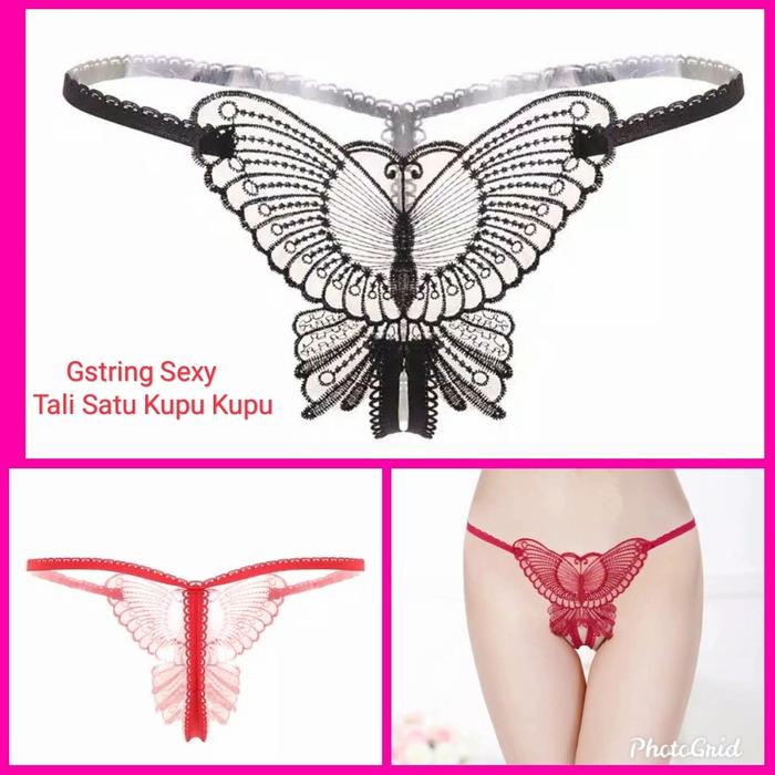 Celana Dalam Gstring Tali Satu Import Transparan