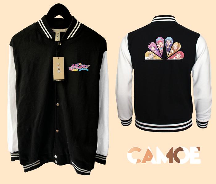 Jaket Varsity Premium Anime Aikatsu idol akademi jepang