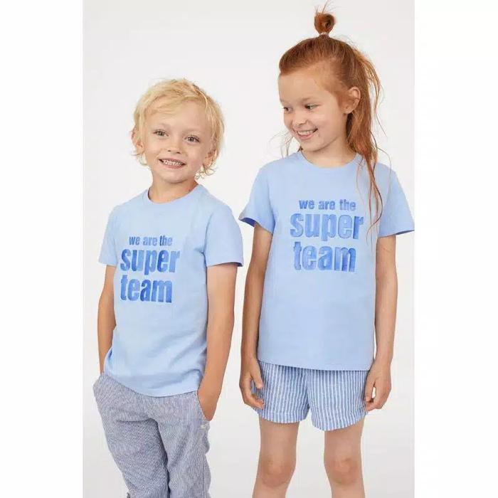 HM Baby Boys T Shirt Super Team Tee Kaos Bayi dan Anak Laki
