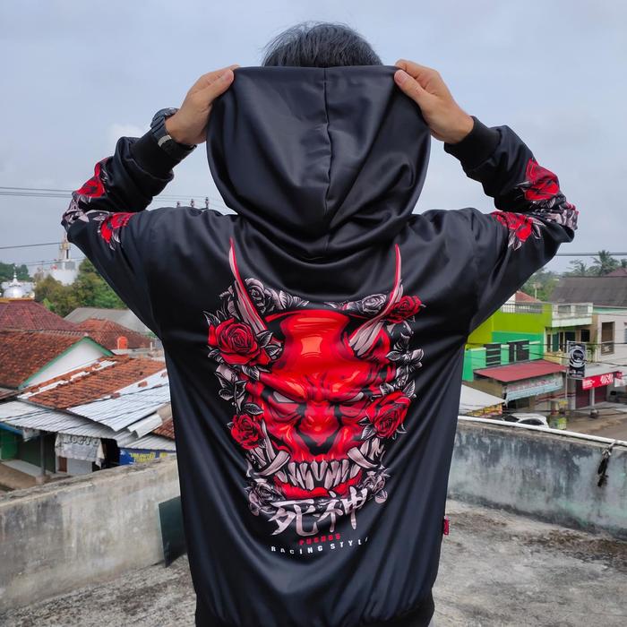 HOODIE SUNMORI DEVIL ROSE RIDELINE