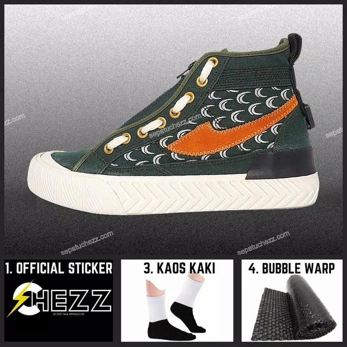 (ORIGINAL) SEPATU CHEZZ DRAGON HI | NOT COMPASS BRAVO