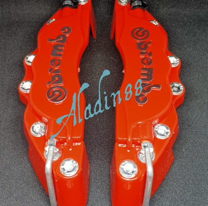 Cover Brake Brembo Ukuran M List Chrome Merk Brembo