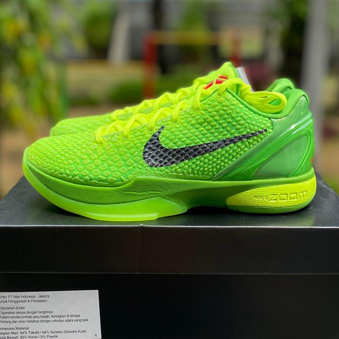 Nike Kobe 6 Protro Grinch Original