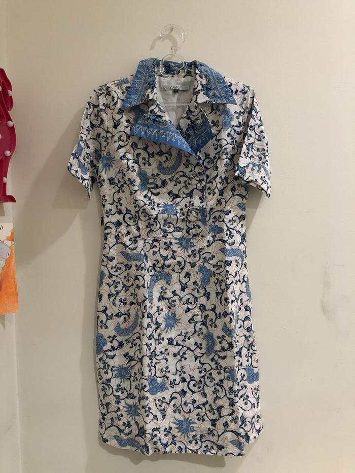 dress batik preloved