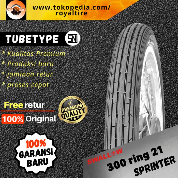 Ban luar motor swallow 300 ring 21 chopper japstyle custom sprinter