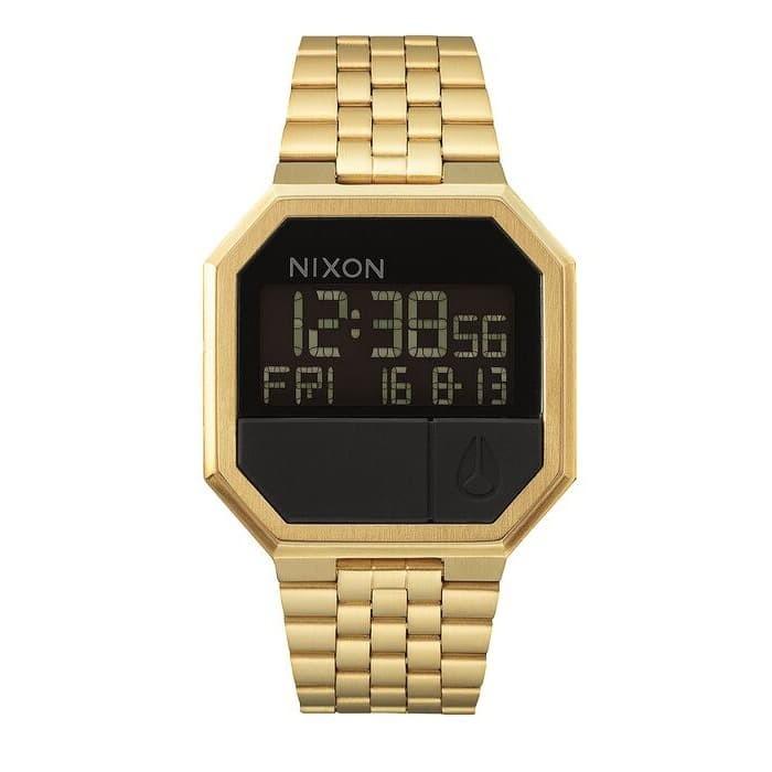 NIXON A158502 RERUN ALL GOLD - Jam Tangan Digital Unisex Original