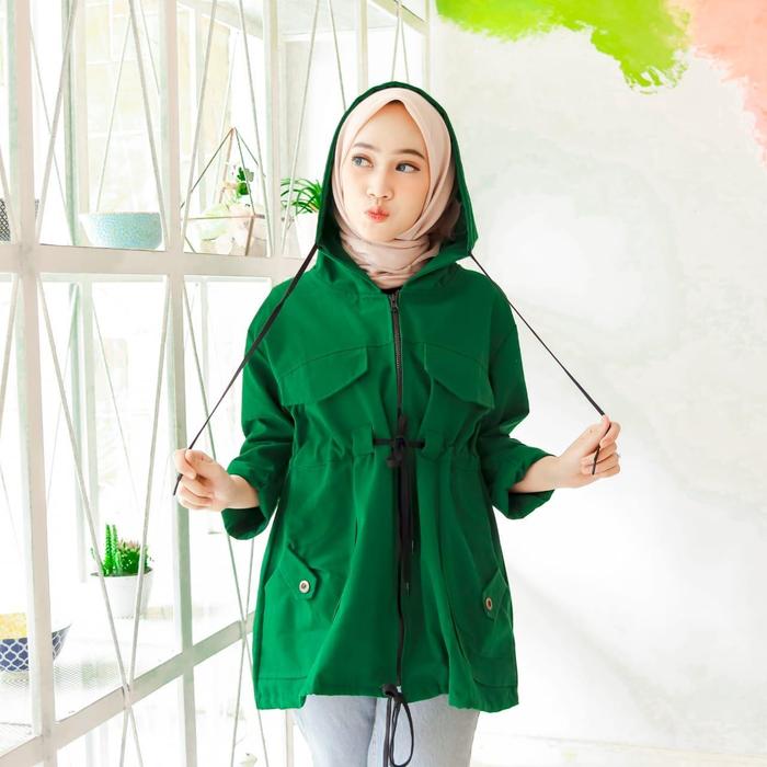 UNIQLO PARKA Jaket kanvas Wanita Jaket Parka Terbaru Casual