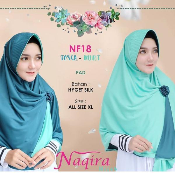 BELI 2 GRATIS 1 HIJAB SYARI Bolak Balik Naqira Hijab NF18