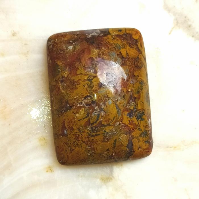 Batu Akik Pancawarna Motif Batik