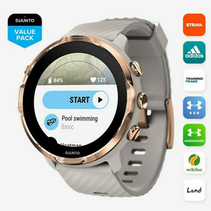 JAM TANGAN SUUNTO 7 SANDSTONE ROSEGOLD ORIGINAL