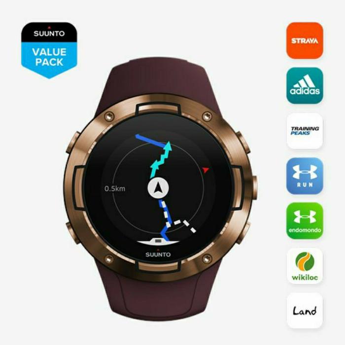 JAM TANGAN SUUNTO 5 BURGUNDY COPPER ORIGINAL