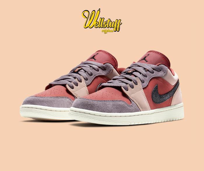 Sepatu AJ 1 Nike Air Jordan 1 Low Canyon Rust Original DC0774-602