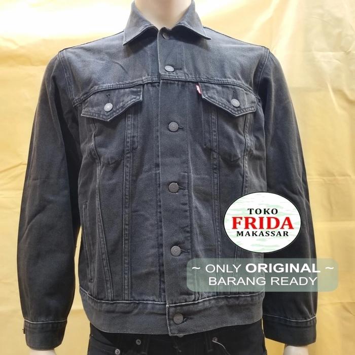Levis Original Jacket Jeans Men's Shirt Pria Art:773800013 Size:M