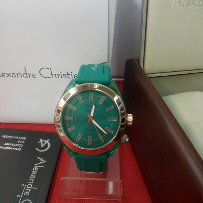 Jam Tangan Analog Wanita Alexandre Christie Ac 2928 LH Rubber