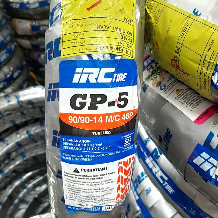 BAN IRC GP5 90/90-14 TUBELESS
