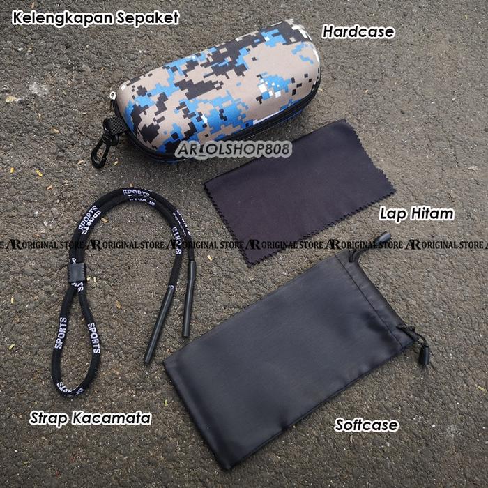Hardcase Kacamata Tali Kacamata Sofcase Kacamata Kain Lap Kacamata