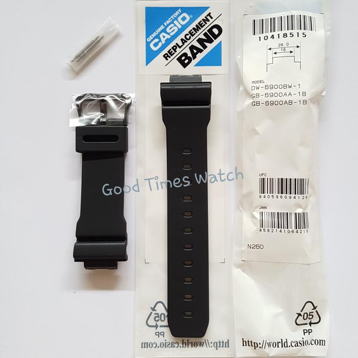 STRAP G-SHOCK DW-6900BB DW-6900BW GB-6900AA GB-6900AB Casio Original