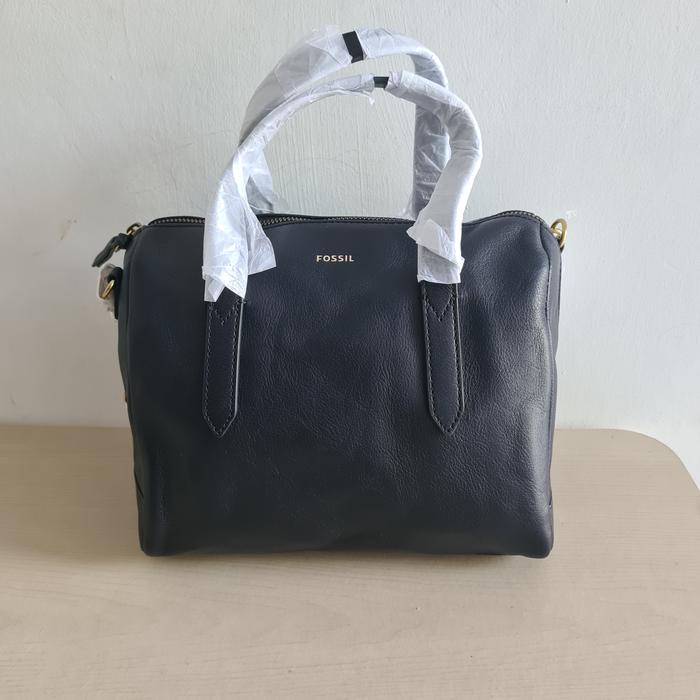 Tas Wanita Fossil Sydney Satchel Midnight Navy