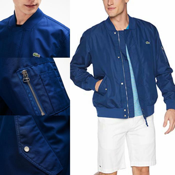 PROMO JAKET LACOSTE JAKET BOMBER PRIA LACOSTE AUTHENTIC DKI JAKARTA