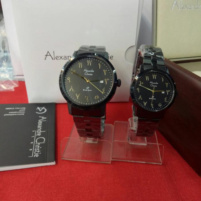 Jam Tangan Analog Couple Alexandre Christie Ac 1024 MD/LD St Solid