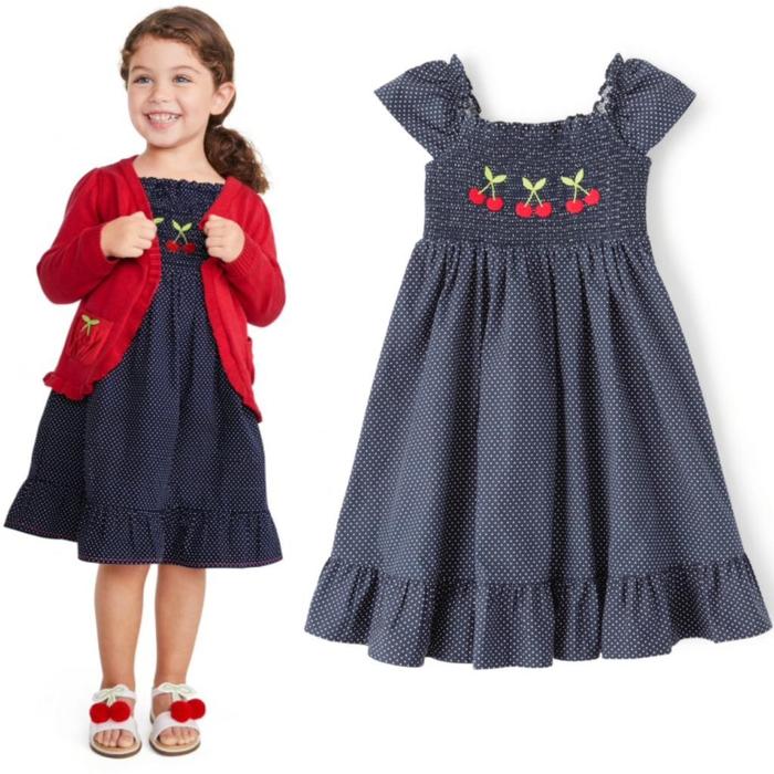 Gymboree / Lavido Girls Dress - Gaun Anak Perempuan 4 5 tahun Branded