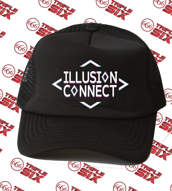 Topi Trucker jaring Game Illusion connect Ilusion