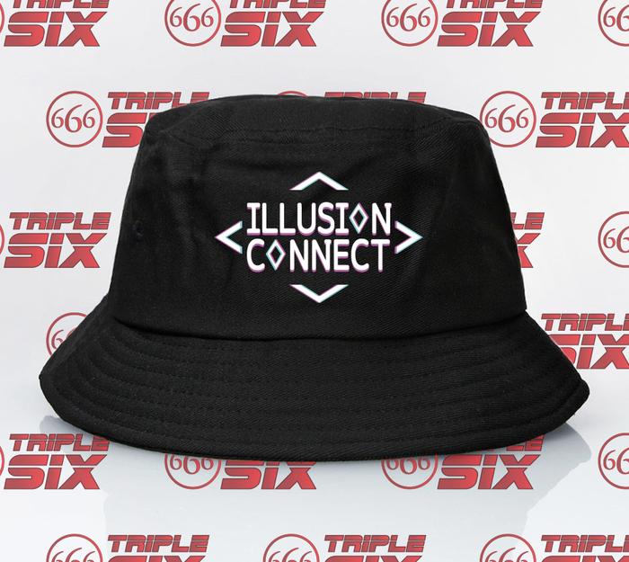 Topi Bucket Hat Game Illusion connect Ilusion