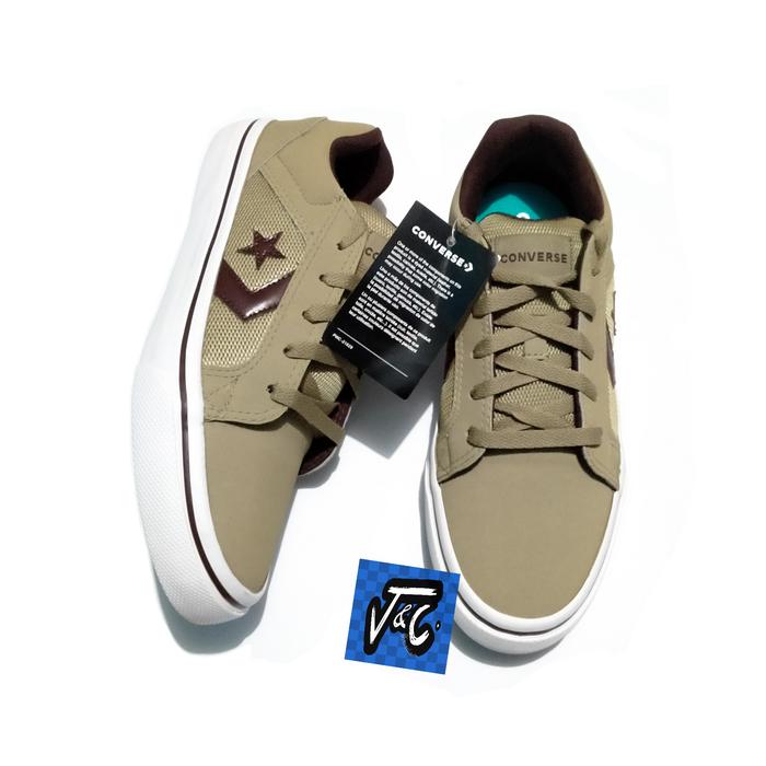 Sepatu Converse El Distrito 2.0 Ox Khaki Murah