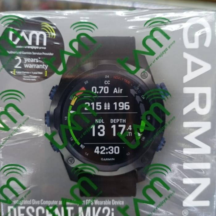 JAM SMARTWATCH PRIA GARMIN DESCENT MK2I ORIGINAL GARANSI RESMI TAM