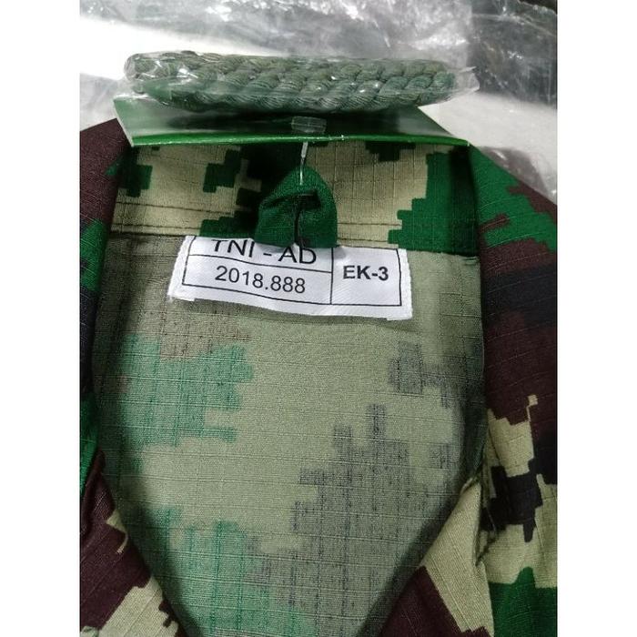 Baju PDL Loreng Raider jatah TNI AD