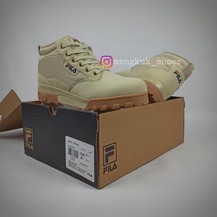 FILA GRUNGE Cream Gum Original 100% BNIB - FILA SNEAKERS MEN SALE