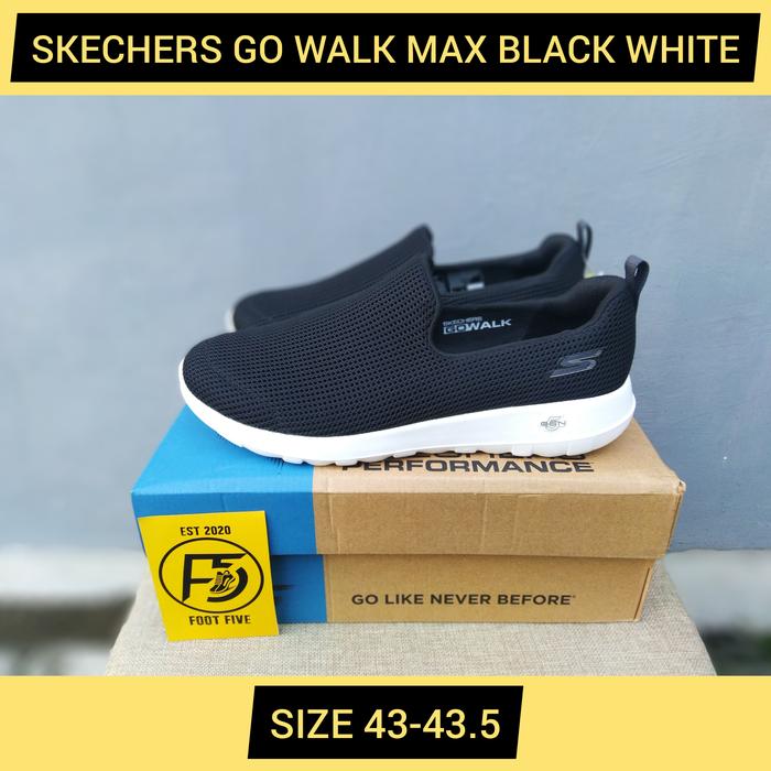 Skechers Go Walk Max Gen 5 Black White Original BNIB