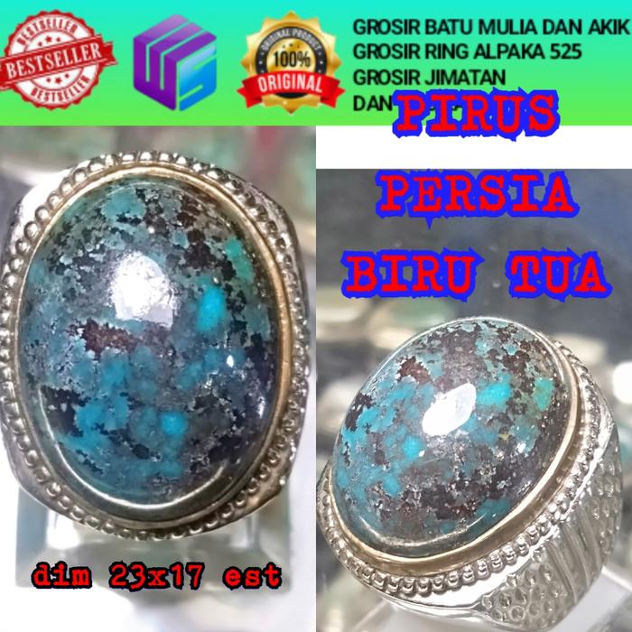 BATU PIRUS PERSIA BIRU TUA