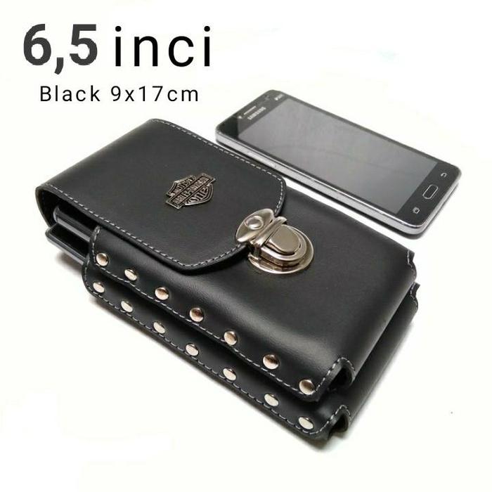 Dompet Hp 6 inci Sarung Hp Big Size Display Tas Pinggang Sabuk Kopel Pria