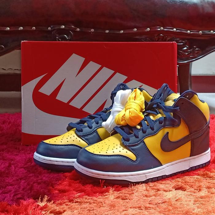 Nike Dunk high Michigan 2020 Original 100%