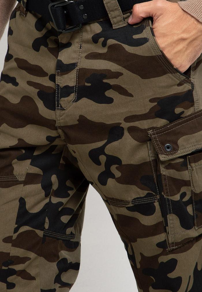 Celana Panjang Asli MGee 3451C - Army Cargo Pants