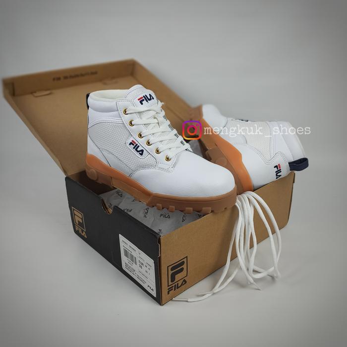 FILA GRUNGE White Gum Original 100% BNIB - FILA SNEAKERS WOMEN GRUNGE