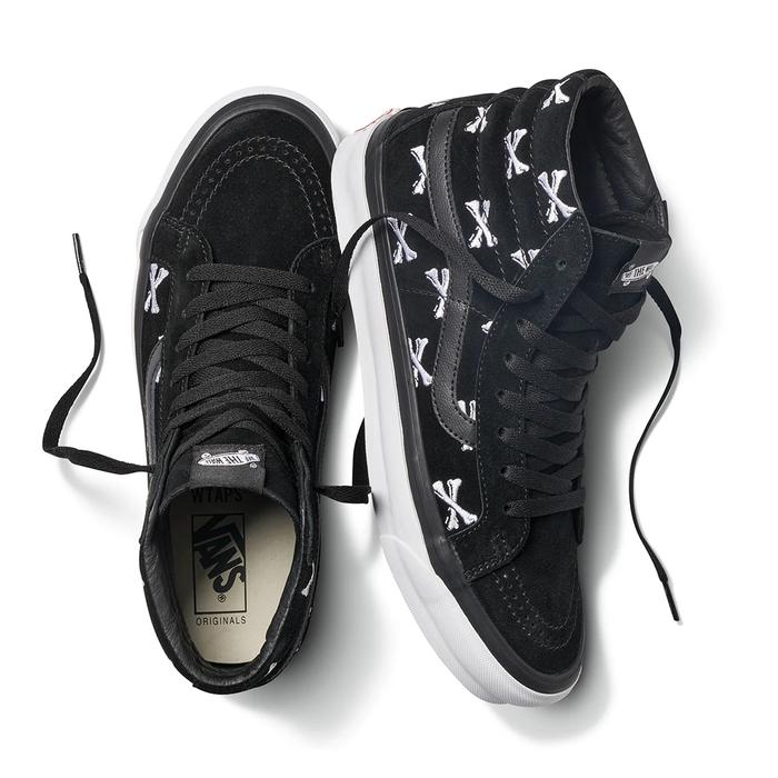 Vans Vault OG Sk8-Hi LX x WTAPS Bones Black White